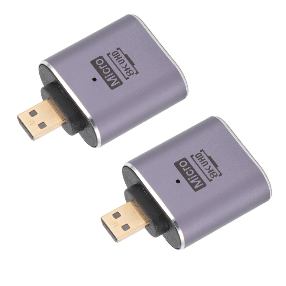 8K 60Hz Mini Displayport To Hdmi 2.1 Adapter 48Gbps Aluminum 7661386037672