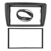 Double Din Fascias for  Panda 2003-2012 Radio CD DVD Stereo Panel Dash Mount Trim Kits Frame Plate Bezel