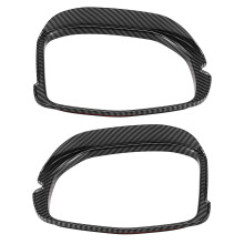Estilo Do Carro Espelho Retrovisor Capa de Sobrancelha Guarnição Capa de Sombra de Chuva para  Hrv HR-V Xrv XR-V 2022 2023 Fibra de Carbono