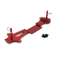 RC Auto Upgrade Tweede Verdieping Set voor  144016 144018 144001 144002 144010 RC Auto Upgrade Onderdelen Rood