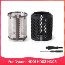 Vervanging van Binnenfilter + Buitenfilterkooi voor Föhn voor HD01 HD03 HD08 Modellen A