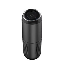 Portable Car Air Purifier,Negative Ion Generator for Smoke and Odor Removal, Low Noise Compact Desktop Air Freshener A