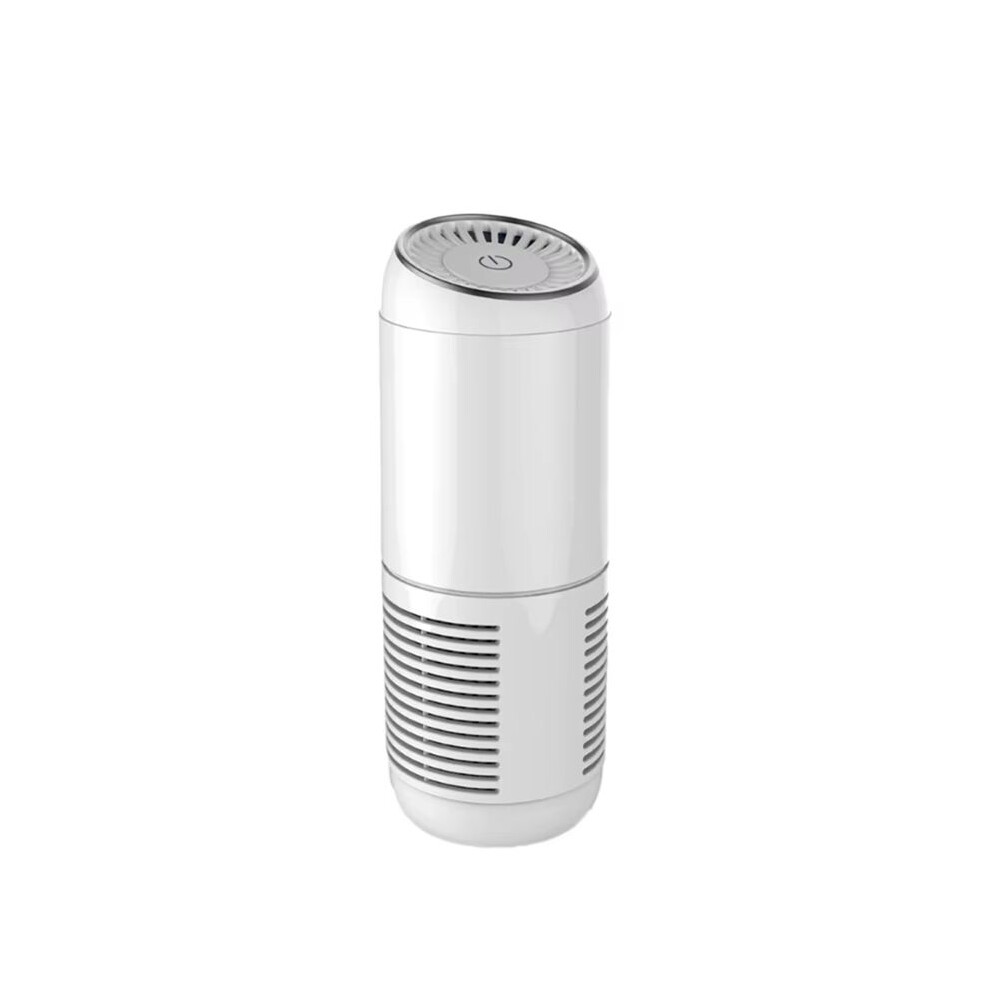 Portable Car Air Purifier,Negative Ion Generator For Smoke And Odor Removal, Low Noise Compact Desktop Air Freshener B 4714008639389