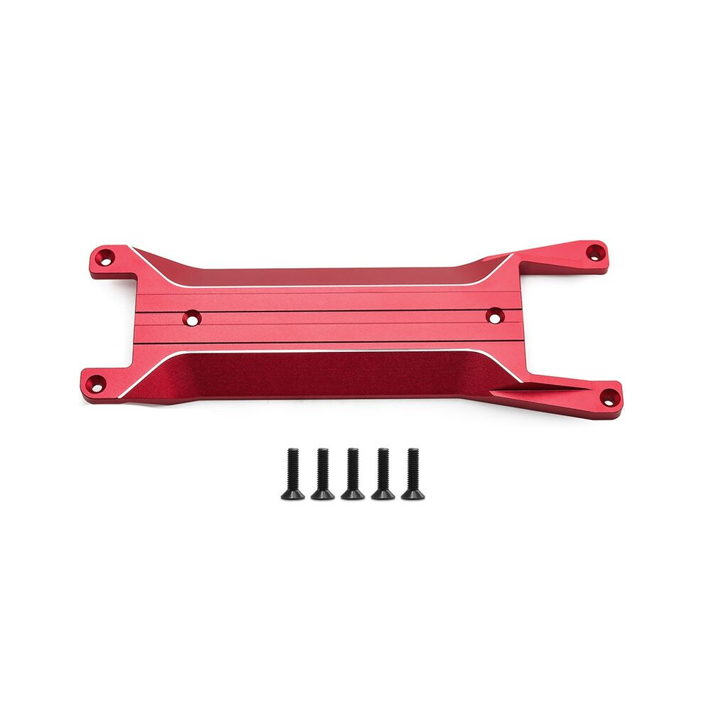 Rc Car Upgrade Aluminum Alloy Chassis Reinforcement Kit For 1/16 Maxx Rc Car Accessories Red 4714008689476