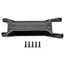 RC-Car-Upgrade, Aluminiumlegierung, Chassis-Verstärkungssitz-Kit für 1/16 Maxx, RC-Car-Zubehör, Schwarz
