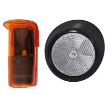 Sensor de Fotocélula Infravermelha de Longo Alcance 12-24 V /AC para Portão Automático com Capa À Prova D'Água