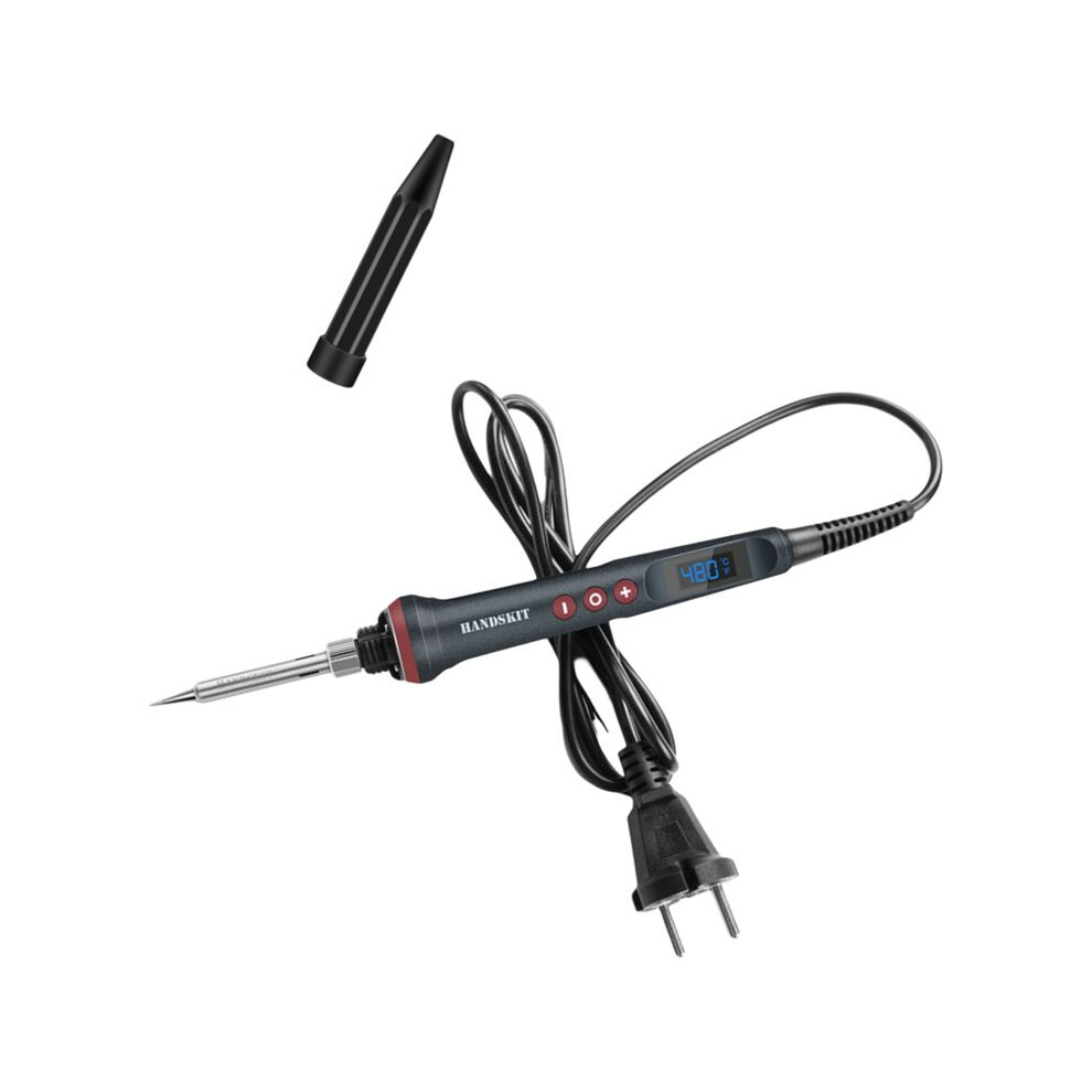 Handskit 90W Four-Wire Digital Display Temperature Control Internal Heating Soldering Iron, 220V Eu Plug 4714239751256