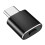USB C Mouse Jiggler Undetectable Automatic Type C Mouse Mover 3 Jiggle Modes Driver-Free for Keeps Computer Awake Black 1
