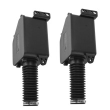 2 Pcs New ATV Air Filter Box Intake Cleaner Bend Filter for GY6 150cc Engine 4-Wheel ATV Go Kart Scooter Moped