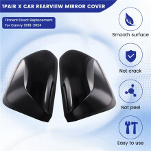 Car Rearview Mirror Cover Door Mirror Shell for  Camry 2018-2024 Side Rear View Mirror Cover