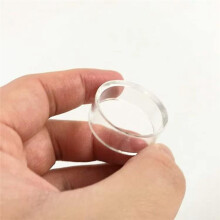 105 Pièces (3 Tailles Chacune, 35) Supports Sphériques, -Supports Transparents pour Balles, Présentoirs Ronds pour Baseball, Boule de Cristal,