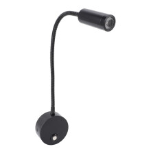 Dimmbares Wohnmobil-Leselicht 10-30V USB Schwarz 9.17oz