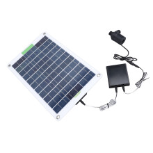 100W Solar Water Fountain Pump with 16.4FT Head & Battery Backup, Silent