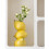 Ceramic Vibrant Stack Fruit Design Vase - Whimsical Stacked Lemon, Decorative for Home, Kitchen (Lemon) 2