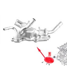 Carcaça Do Termostato Do Líquido de Arrefecimento Do Motor 11060-ET00A para Sentra 2.0L e Versa 1.8L (11060-ET000, 11060-ET00C)
