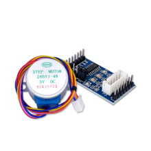 28BYJ-48 Geared Stepper Motor 5V and ULN2003 Stepper Motor Driver Board Module Powered By 5-12V for Projects