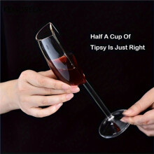 2PCS 220ML Wine Glass Set Style Half Red Wine and Champagne Glasses High Quality Glass Suitable for Home Gathering