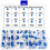 360Pcs 15 Values High Voltage Dip Ceramic Capacitor Assortment Kit Range 100PF-10000PF 3KV 2