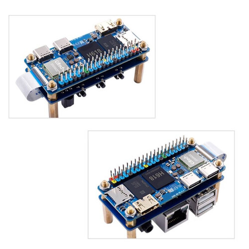 2X for Orange Pi Zero 2 W Expansion Board Interface Board 100M Network Port+USB 2.0+Analog Audio and Video Interface 2