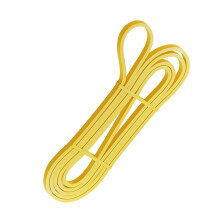 Gelbes Dehnband Fitness Training