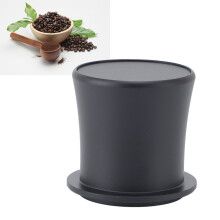 Kaffeedosierbecher Schwarz Aluminium 51-54 mm