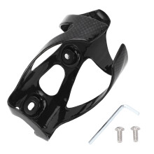 Premium Carbon Fiber Bottle Cage for Bikes, Secure Bottle Hold and Strong Holding Power Absorbs Vibrations, Easy Installation and Wide Compatibility
