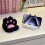 Support de Téléphone en Forme de Griffe de Chat, Socle Décoratif Blanc 3