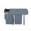 Charles Bentley Charles Bentley Pull Out Kitchen Cupboard Bin 40L Capacity - Recycling Multi Compartment Odour Preventing Lid 7