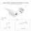 5A 60W Ir Hand Sweep Sensor    12V/24V InterrUpteUr Connector Hand Wave Light Motion  for Led Strips 8