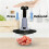 Multifunctional Manual Food Processor with Blade Guard Easy Clean Ergonomic Handle Ideal for Vegetables Garlic Meat 5