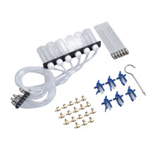 Diesel Injector Tester Kit Durable Heavy Duty Fuel Flow Test Adaptor Tool