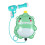 Children's 2000ML Plastic Water Shooting Backpack Toy for Outdoor Beach 2