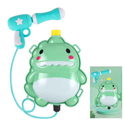 Children's 2000ML Plastic Water Shooting Backpack Toy for Outdoor Beach 2