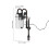 White Silent Canister Filter Slim External Pump for Aquarium Use 2