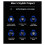 Men'S Electric Shaver  Magnetic   Portable Double   Double  Digital Display 9