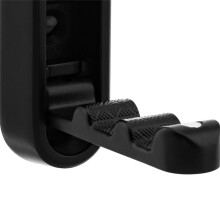 4PCS Gold Foldable Wall Hooks, Metal Foldable Hooks Wall Wount for Bathroom, Kitchen, Bedroom Black