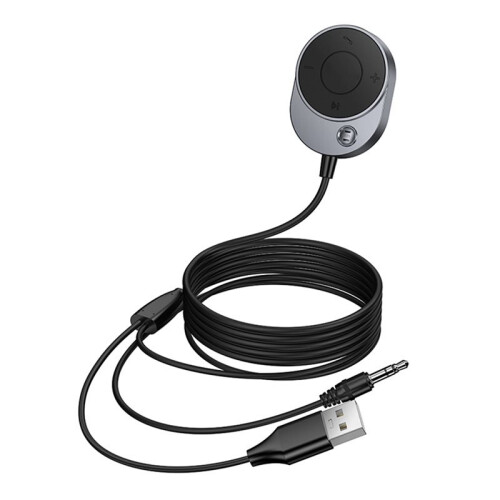 AUX Car Wireless  Adapter Receiver 3.5mm Audio Call Conversion Transmitter BT5.4 for Car Music Audio 1