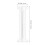 12Pcs Clear Plastic Valance Clips for Blinds Replacement Parts 3