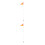 2Pcs Multi-Use Orange Safety Flags with Pole for Bikes and Golf Carts 7