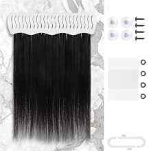 Hair Extension Holder Stand for Styling, 4 Installation Modes with Tool, Hair Extension Holder Designed for Washing A