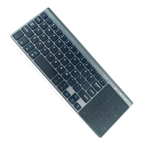 Wireless  Keyboard with Numeric Touchpad for Notebook PC  TV Portable 59 Keys Wireless  Keyboard 2