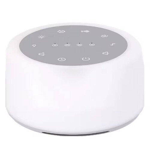 Machine à Bruit Blanc Portable pour le Sommeil de Bébé avec Veilleuse RVB