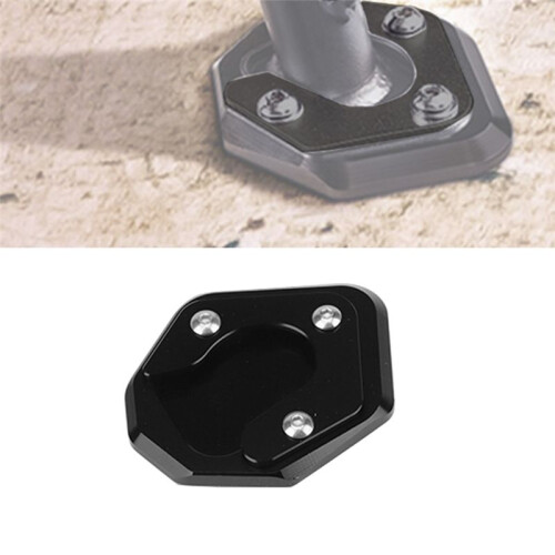 Motorcycle Kickstand Bracket Pad Side Stand Extension Pad Foot Pads Support Plate for  800MT 1
