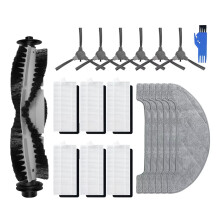 Repuestos para Aspiradoras Robot Koblenz R-901, Cepillo Lateral, Filtro HEPA, Mopa, Paños, Accesorios.