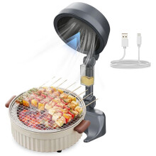 Portable Desktop Range Hood,Portable Range Hood Exhaust Fan,Portable Exhaust Fan Filtering Fumes with Low Noise