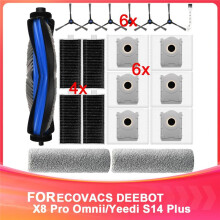 20 Pack Replacement Accessories Kit Compatible with DEEBOT X8 Pro Omnii/ S14 Robot Vacuum