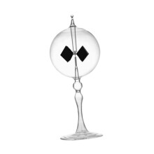 Solar Crookes Radiometer Sun Light Vanes Tabletop Ornament for Table Entrance Living Room Cabinet Transparent