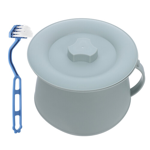 2Pièces Urinal Portable Polyvalent Vert Clair Pour Urgence 2