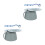 2Pièces Urinal Portable Polyvalent Vert Clair Pour Urgence 6