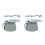 2Pièces Urinal Portable Polyvalent Vert Clair Pour Urgence 8